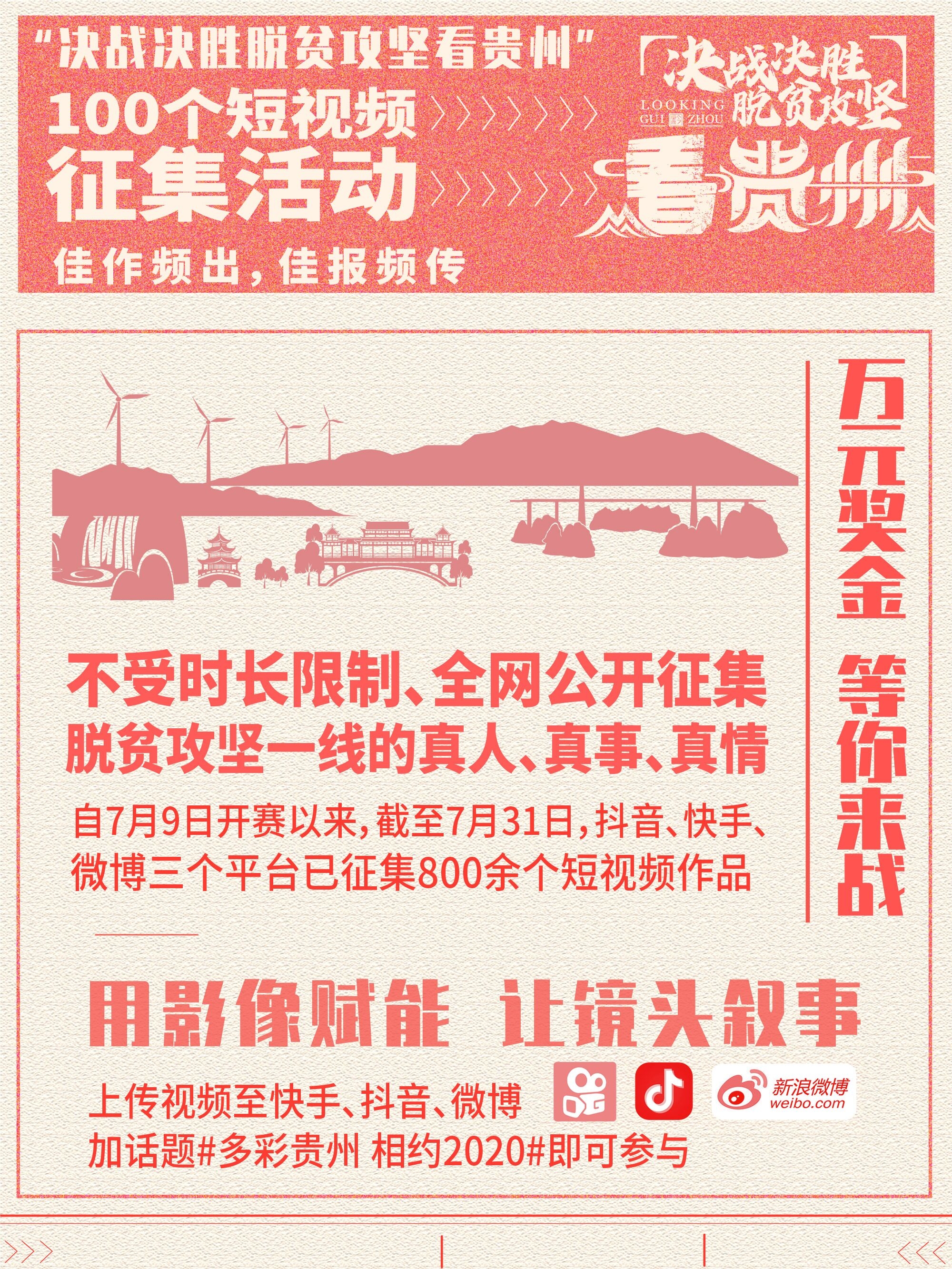 持续征集中！“决战决胜脱贫看贵州”100个短视频征集活动等你来战