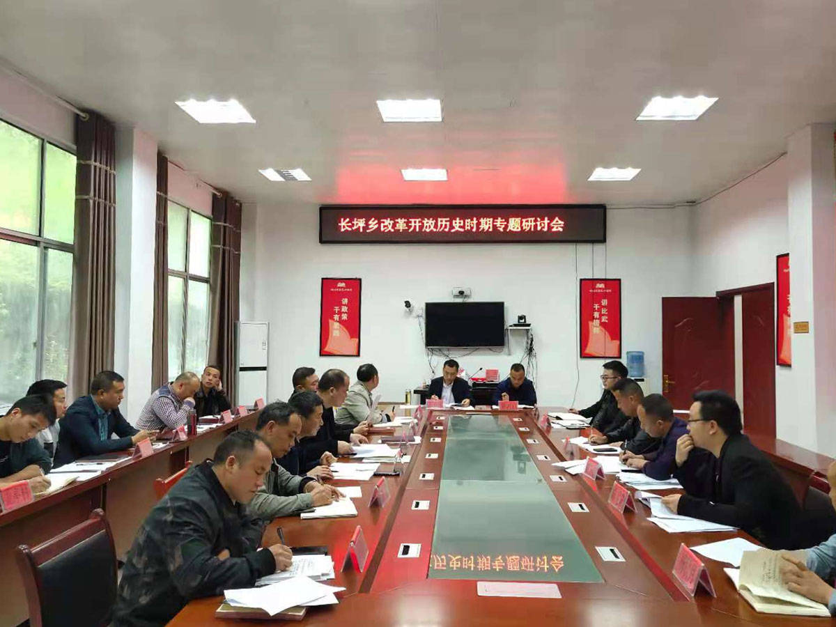 长坪乡召开改革开放时期专题研讨会