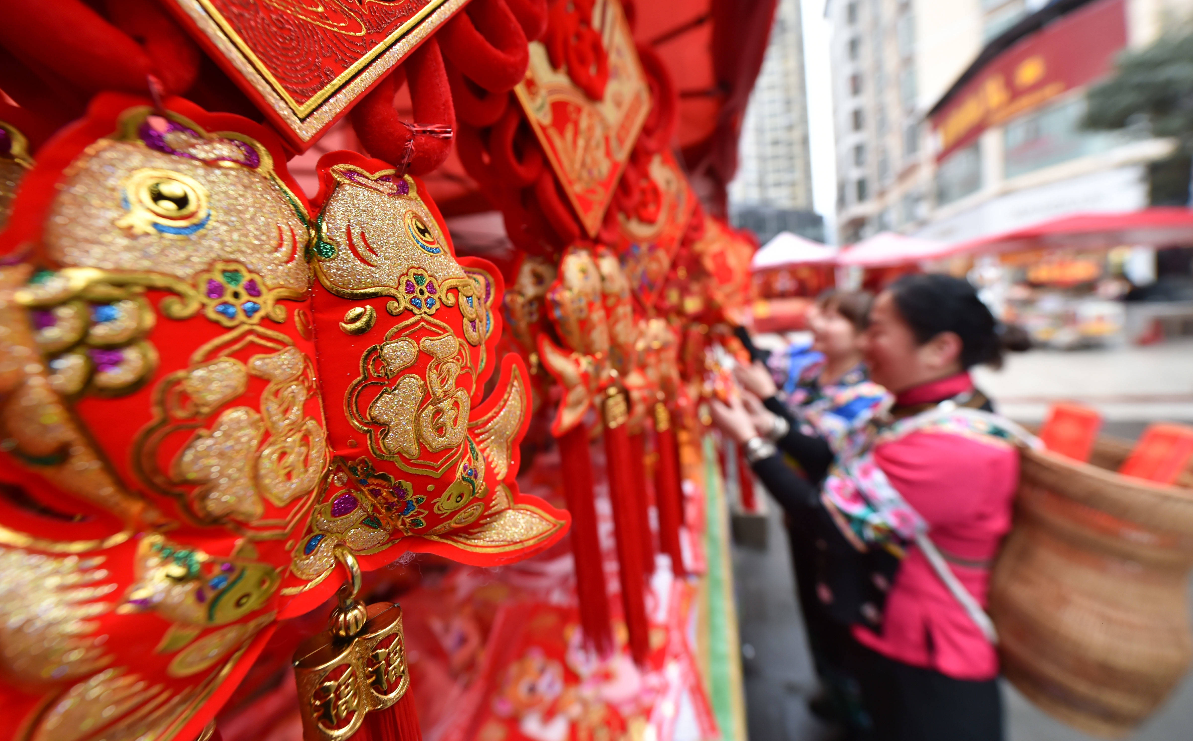 松桃：购年货　迎新年