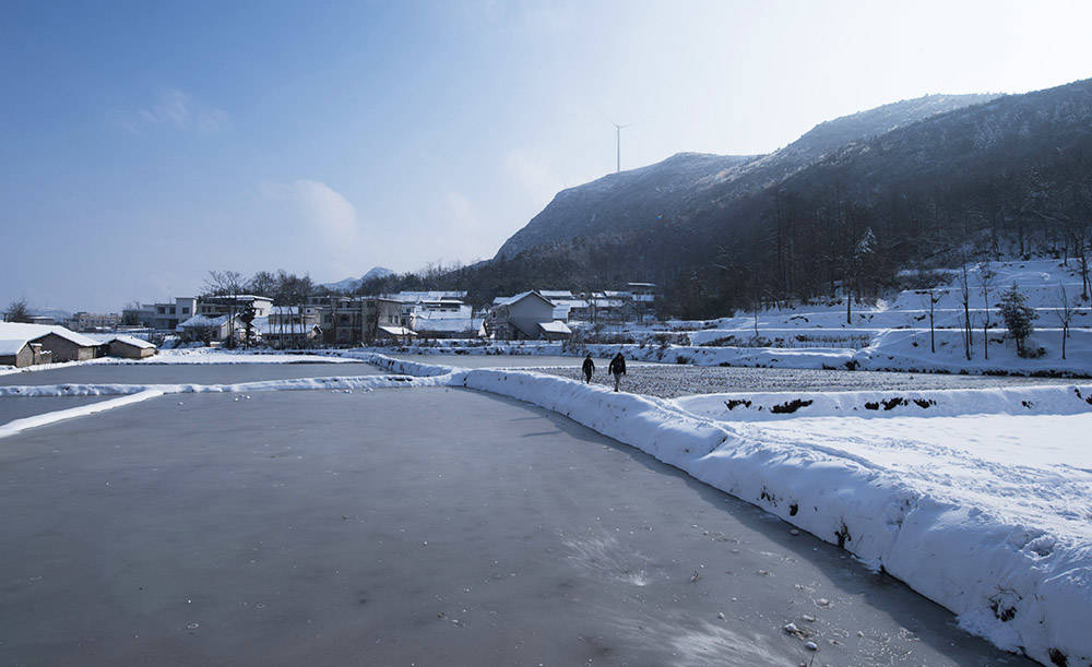 松桃：雪景美如画