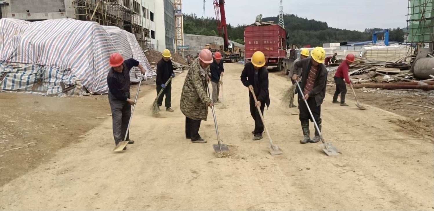 松桃重点项目假期不停工生活垃圾焚烧发电项目建设按下“加速键”